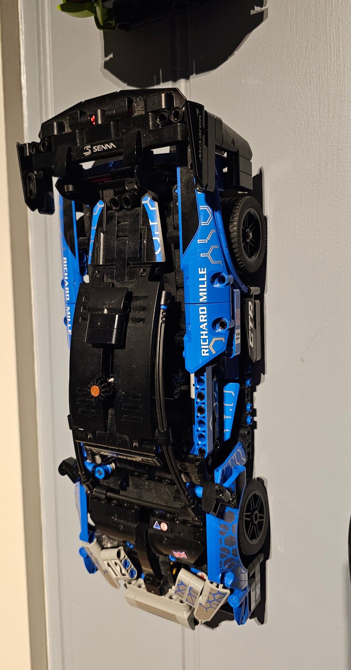 Vägghållare för LEGO Technic-bilar