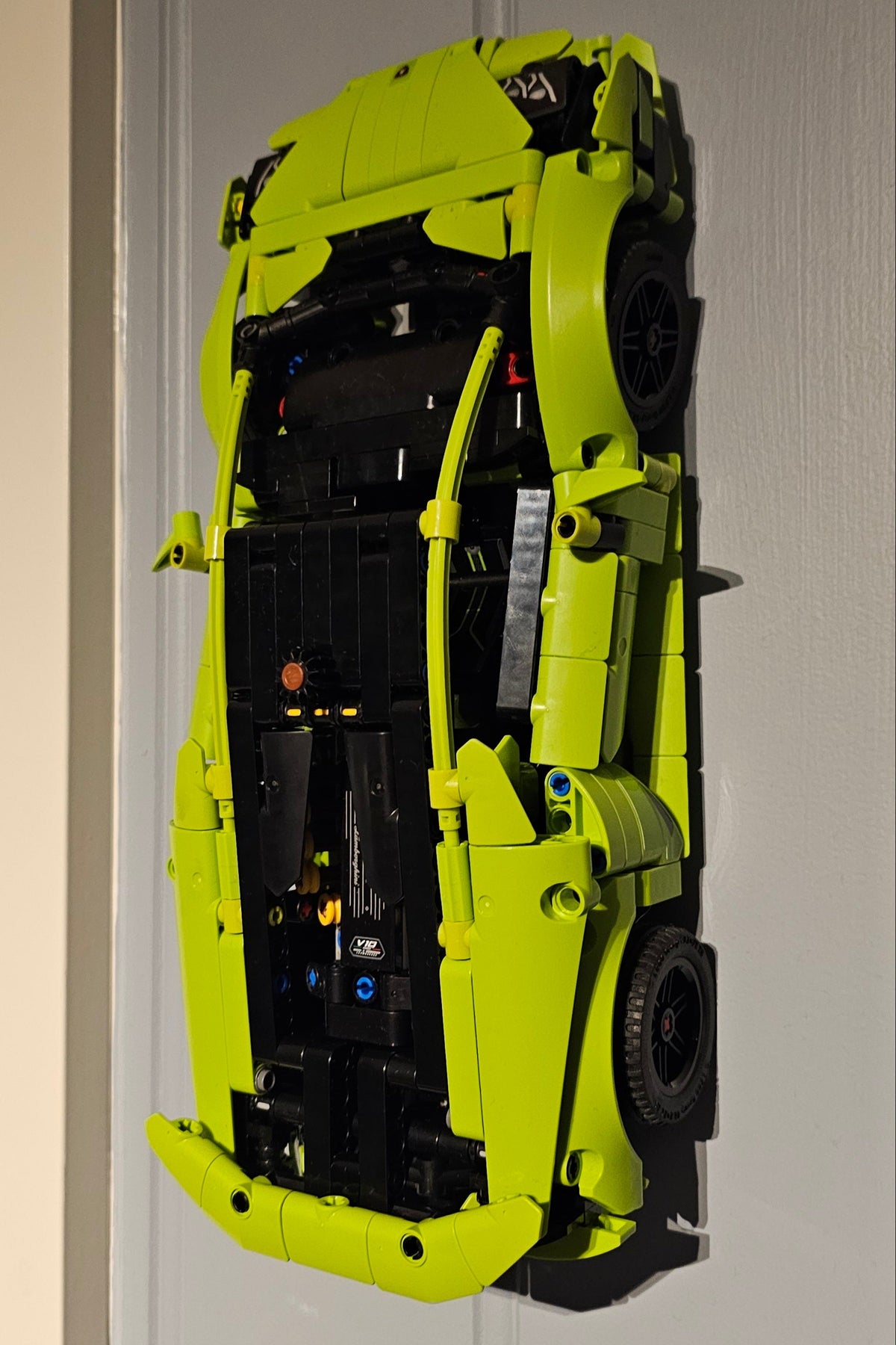 Vägghållare för LEGO Technic-bilar
