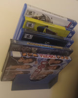 Modulärt väggställ för dvd-skivor, spel och Blu-ray