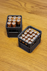 Batterihållare som ölback för AA- och AAA-batterier