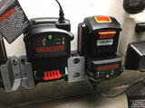 Batterihållare för Black & Decker / DeWalt 20V – enkel eller dubbel