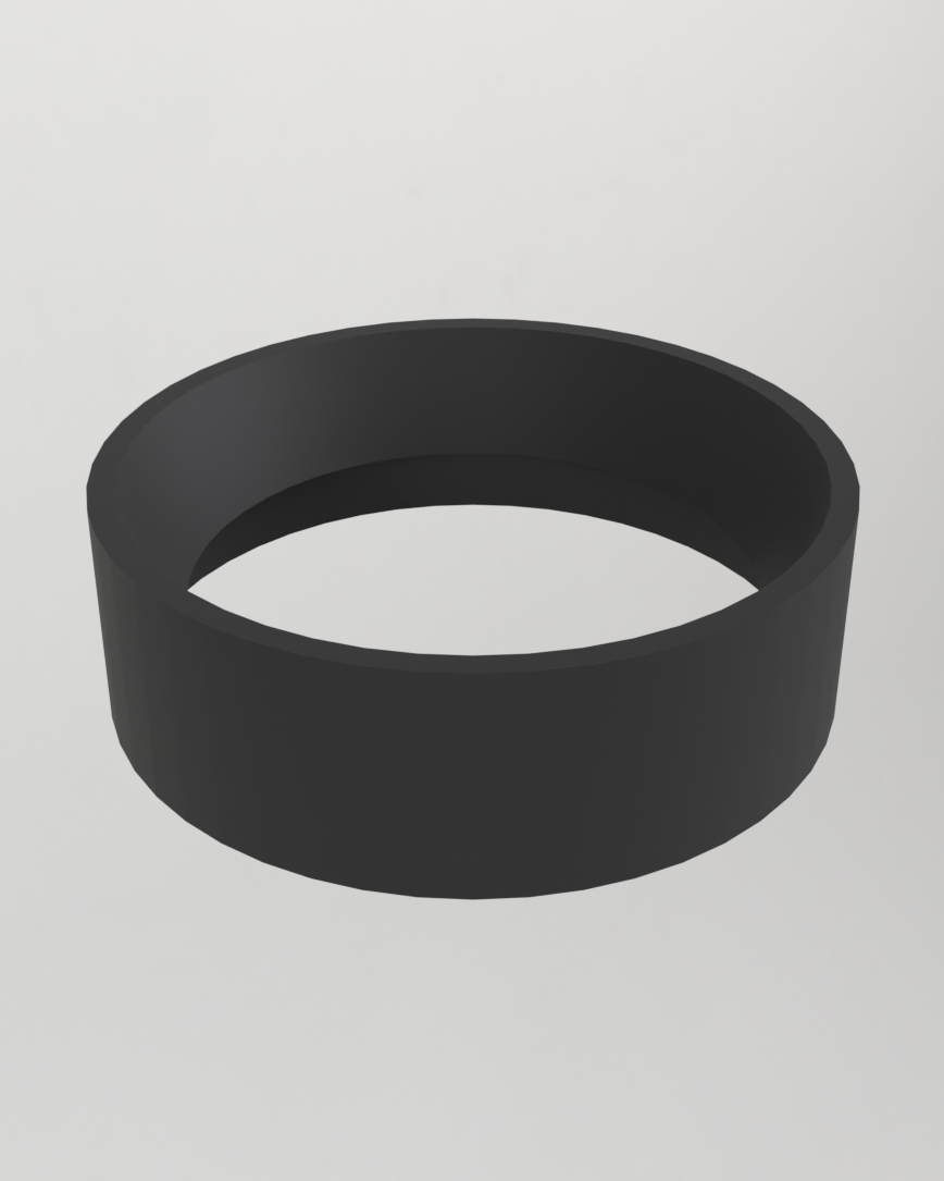 Kvarntratt för espresso 58 mm – doseringsring utan spill