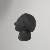 Low poly-byst av Albert Einstein