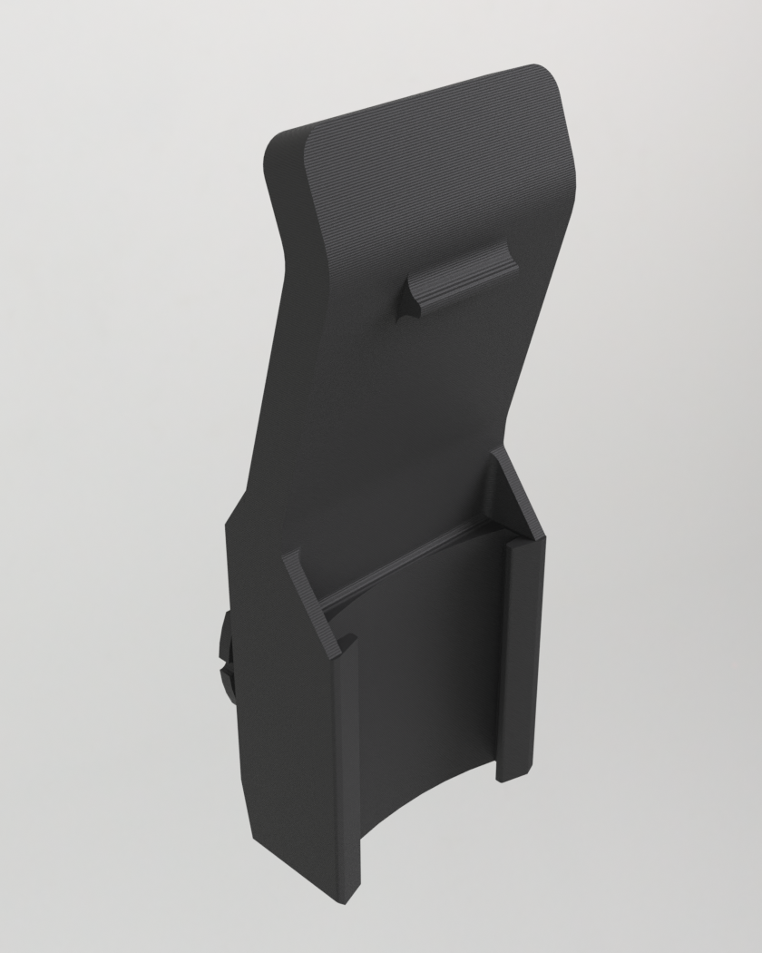 Adapter från Garmin Oregon/eTrex/GPSmap 64 till Edge kvartsvarvsfäste