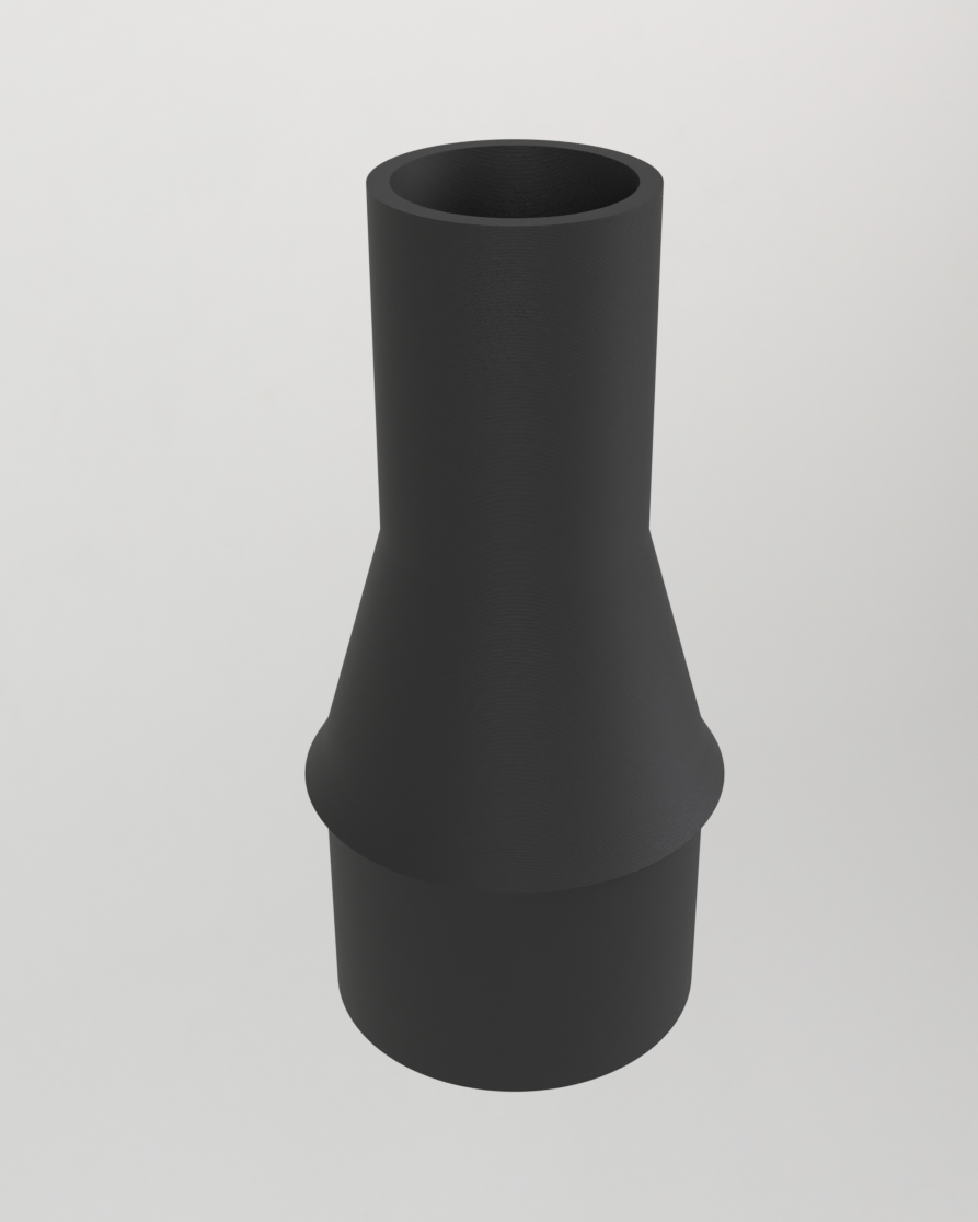 Adapter från ShopVac till utsugsanslutning – exakt passform