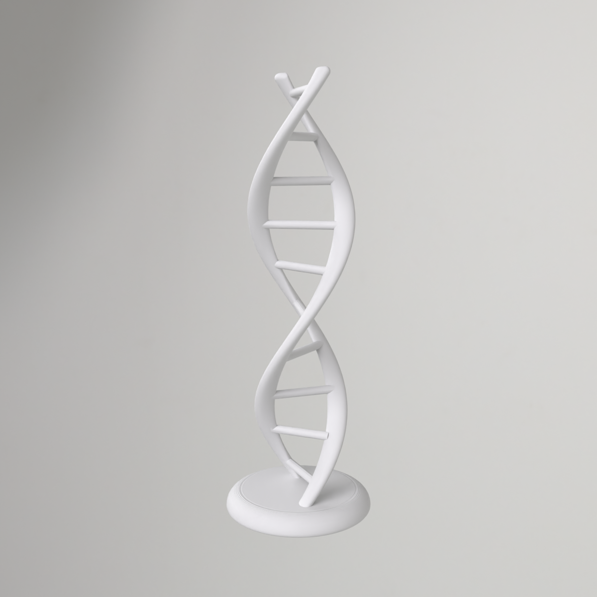 Dubbelhelix DNA-modell – kräver inga stöd