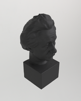 Byst av Albert Einstein från 3D-skanning – 34 cm