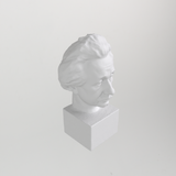 Byst av Albert Einstein från 3D-skanning – 34 cm