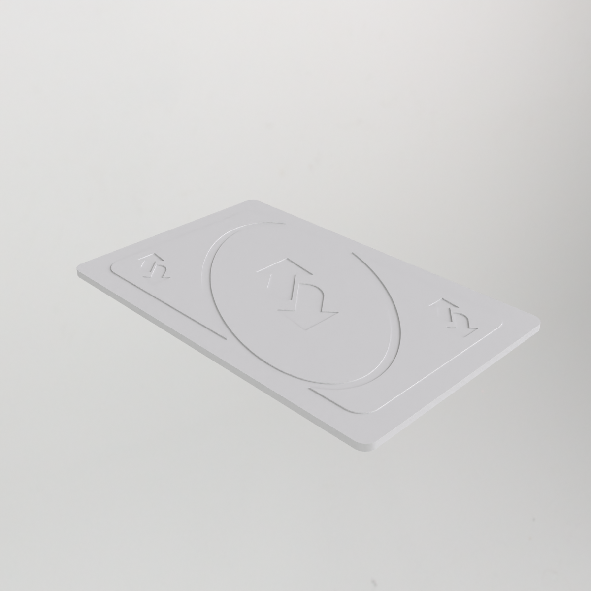 Uno Reverse-kort – 3D-utskrift för dubbel extrudering
