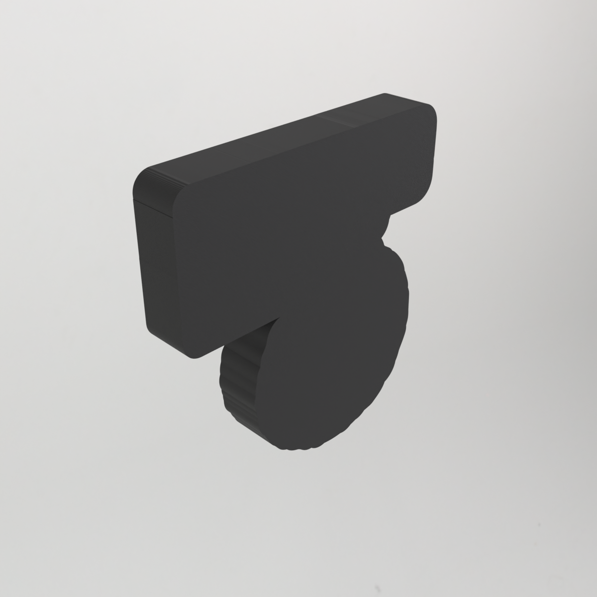 Bob Ross-logga som 3D-print
