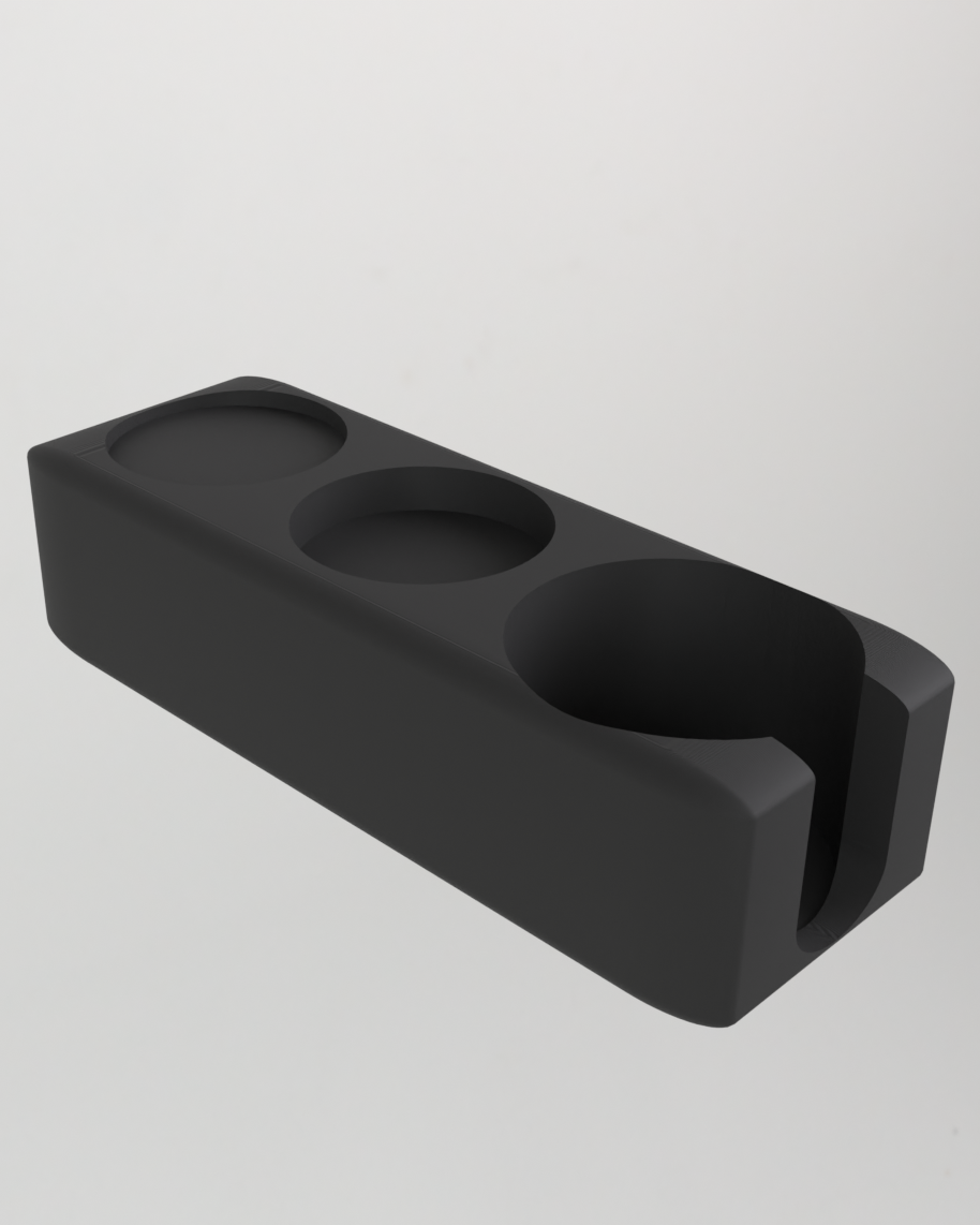 Ställ för filterhållare med hållare för tamper och leveler, 51 mm