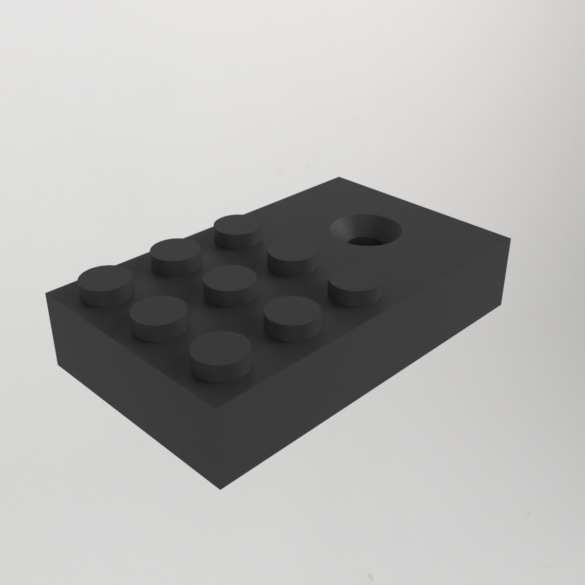 Vägghållare för LEGO IR-fjärrkontroll
