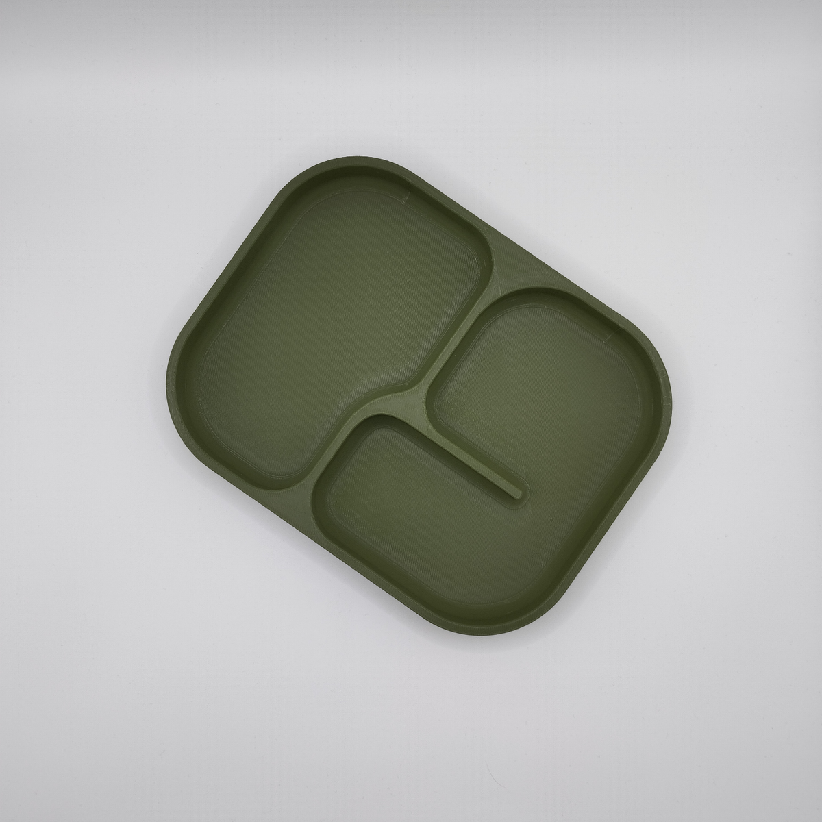 Tom skål för småsaker med Army Boy-design, närbild