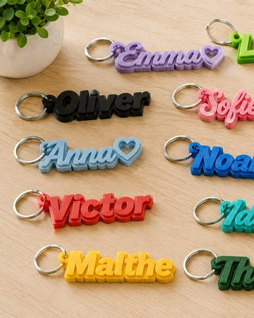 Personlig nyckelring – designa själv online