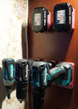 Makita-väggfäste för batterier och verktyg, LXT 18 V/14,4 V