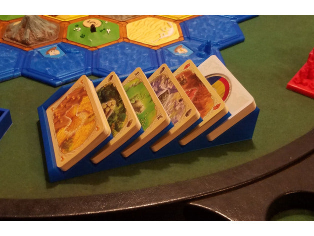 Korthållare och avdelare för Settlers of Catan