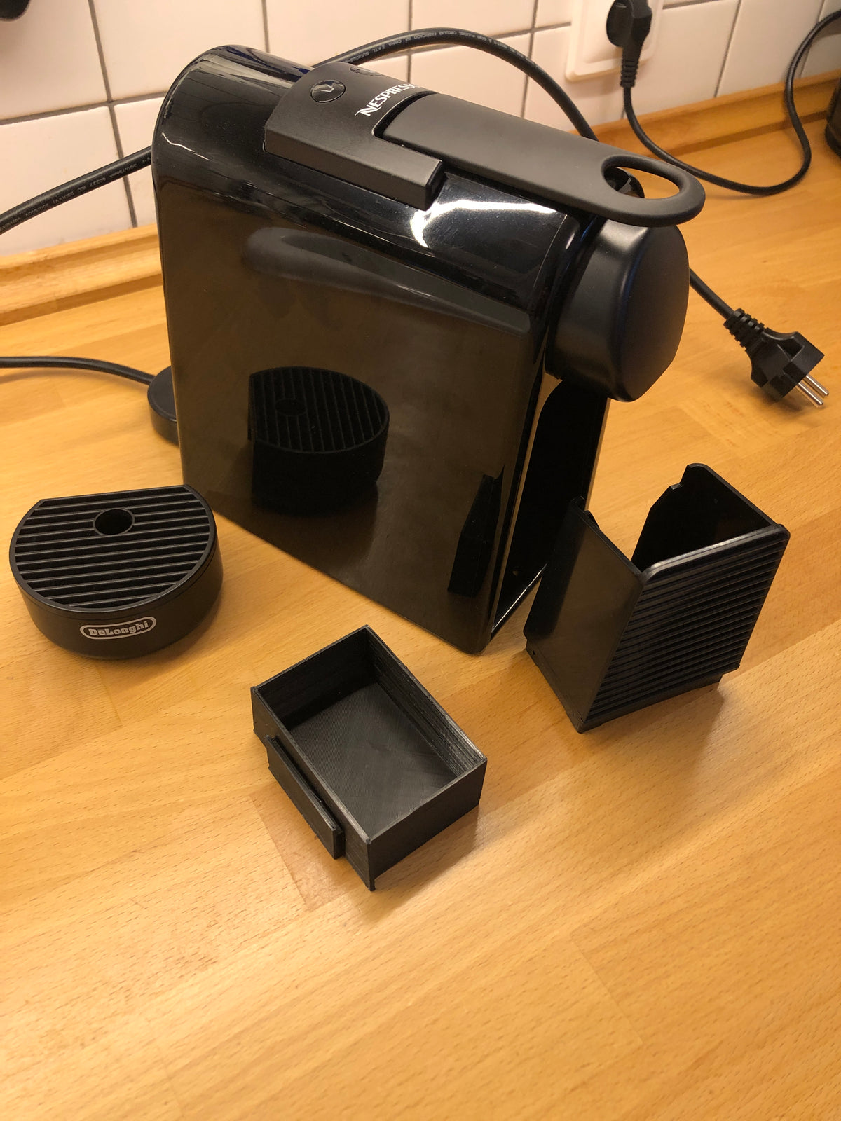 Ersättningsbricka för kapslar till De'Longhi Nespresso Essenza Mini EN85