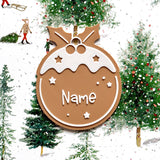 Presentetiketter till jul med namn – i pepparkaksstil
