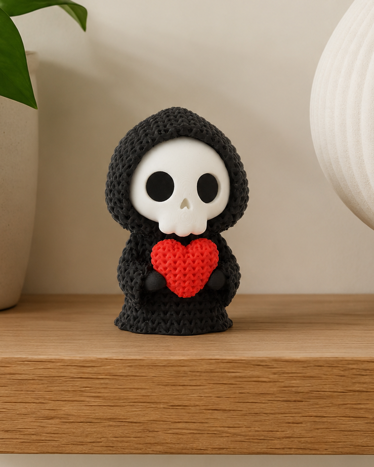 Liemansfigur med hjärta – halloweendekoration
