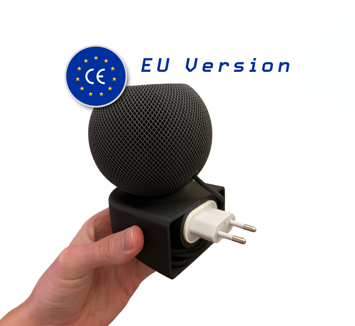 Svävande väggfäste för HomePod mini – europeisk kontakt