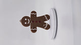 Rörlig pepparkaksgubbe som flexifigur