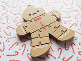 Rörlig pepparkaksgubbe som flexifigur