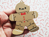 Rörlig pepparkaksgubbe som flexifigur