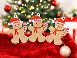 Personlig pepparkaksgubbe-prydnad med namn