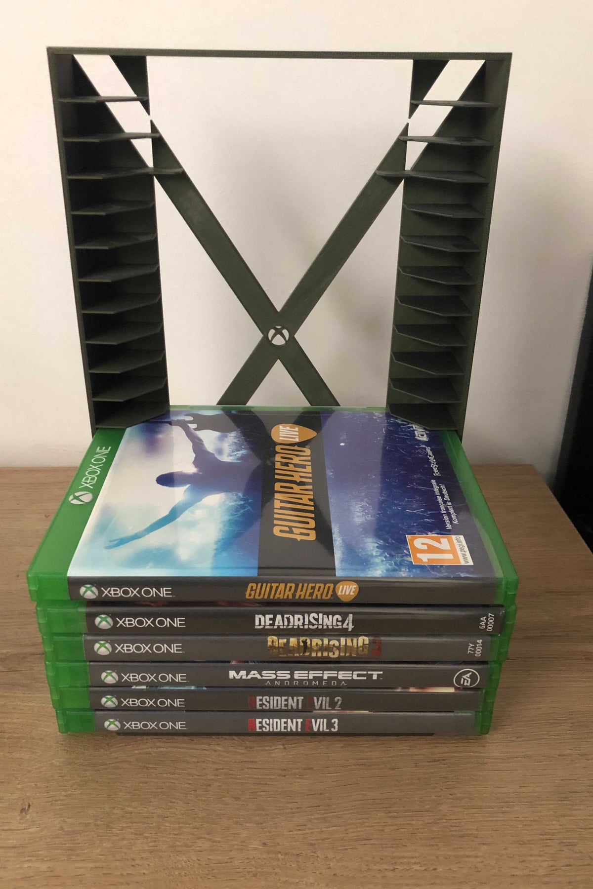 Vertikalt spelställ för Xbox One X – platsbesparande ställ