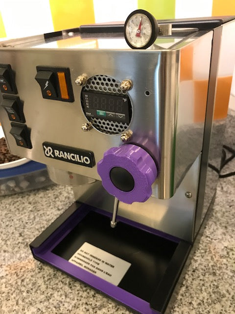 Uppgradering för ångratten på Rancilio Silvia, ergonomiskt överdrag