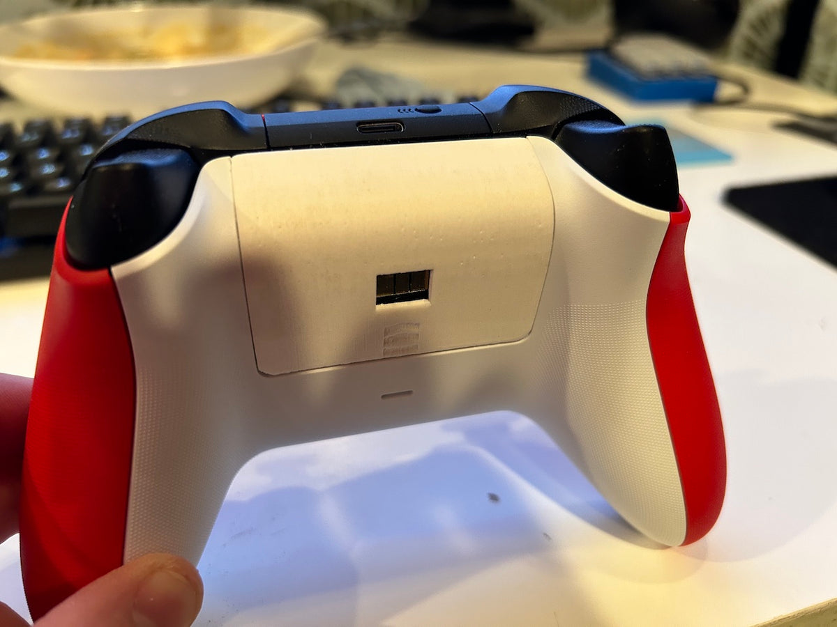 Batterilucka till Xbox-handkontroll för Fosmon Dual 2 MAX-laddare