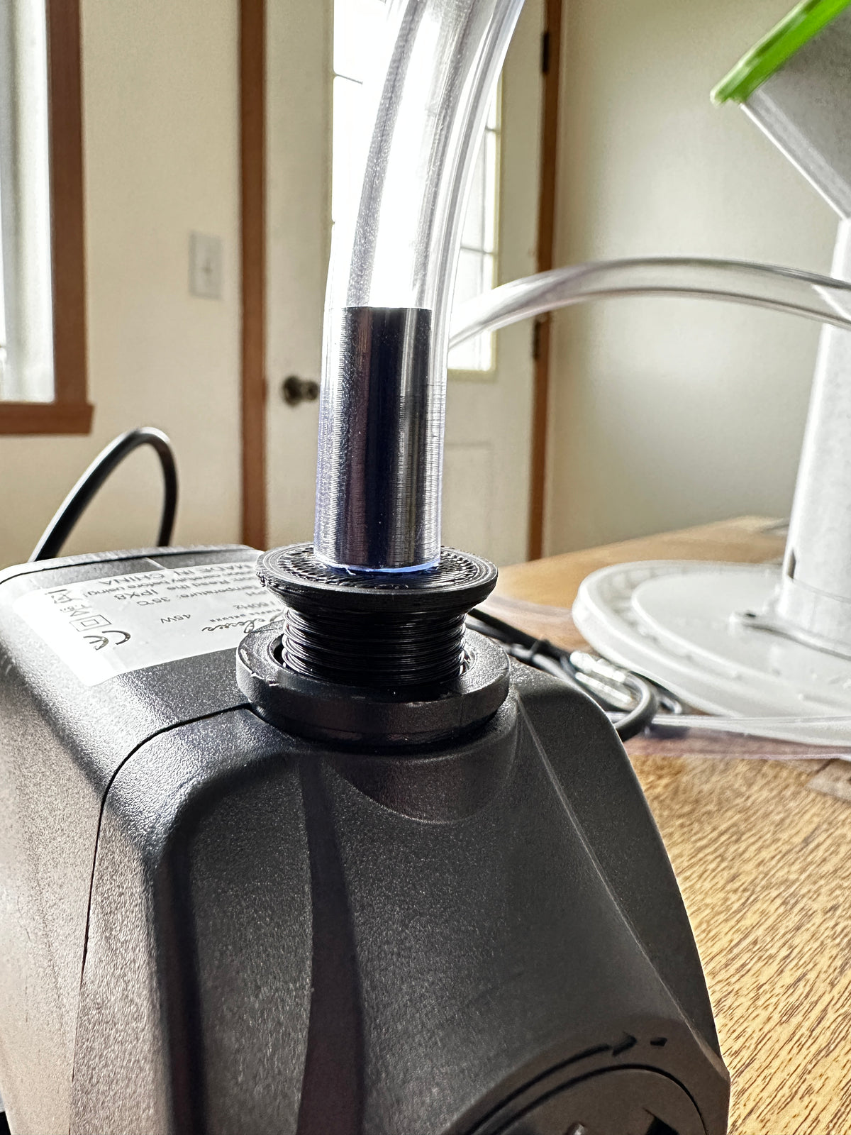 Slangadapter för vattenpump – 3/8 tum innerdiameter till 20 x 1,5 mm gänga
