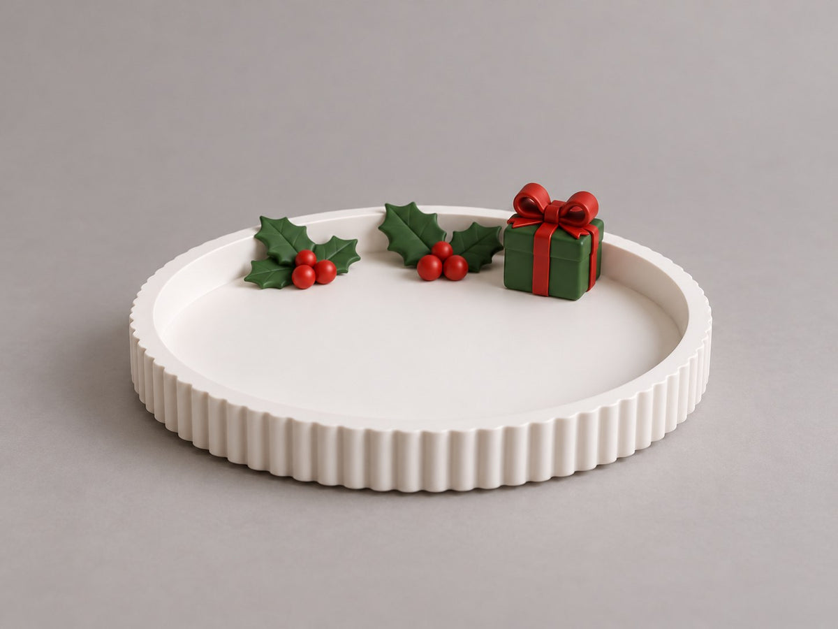Liten julbricka för smycken och småsaker