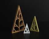 Geometrisk julgransfigur – stilren juldekoration