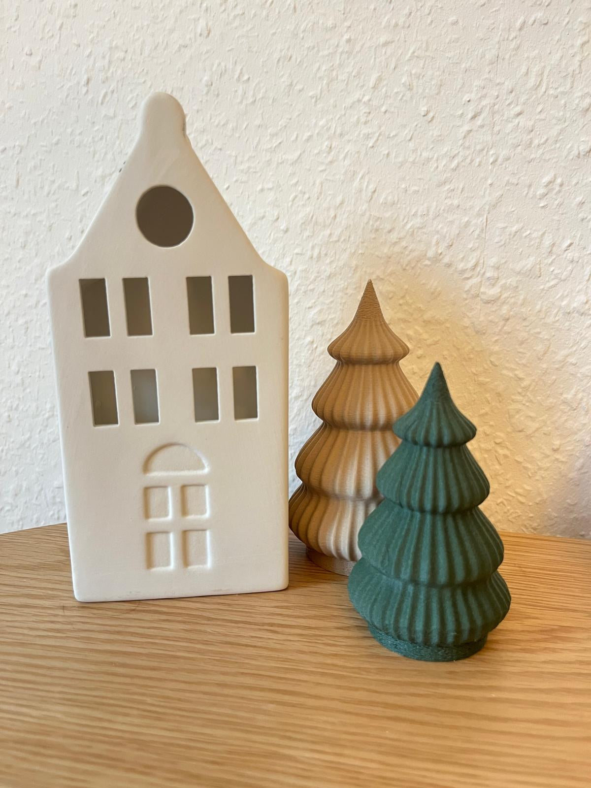 Modern minimalistisk julgransfigur