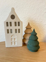 Modern minimalistisk julgransfigur