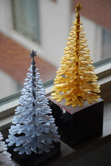 Julgransfigur av snöflingor med stjärna