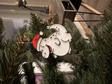 Liten dinosaurie som julgransprydnad