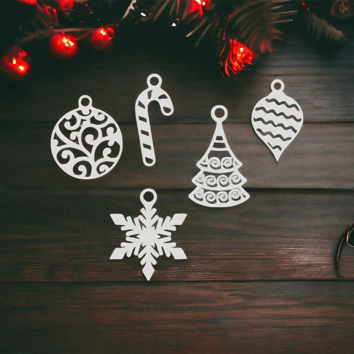 Julgransprydnader set nr 2