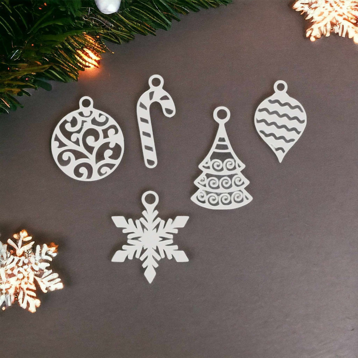Julgransprydnader set nr 2