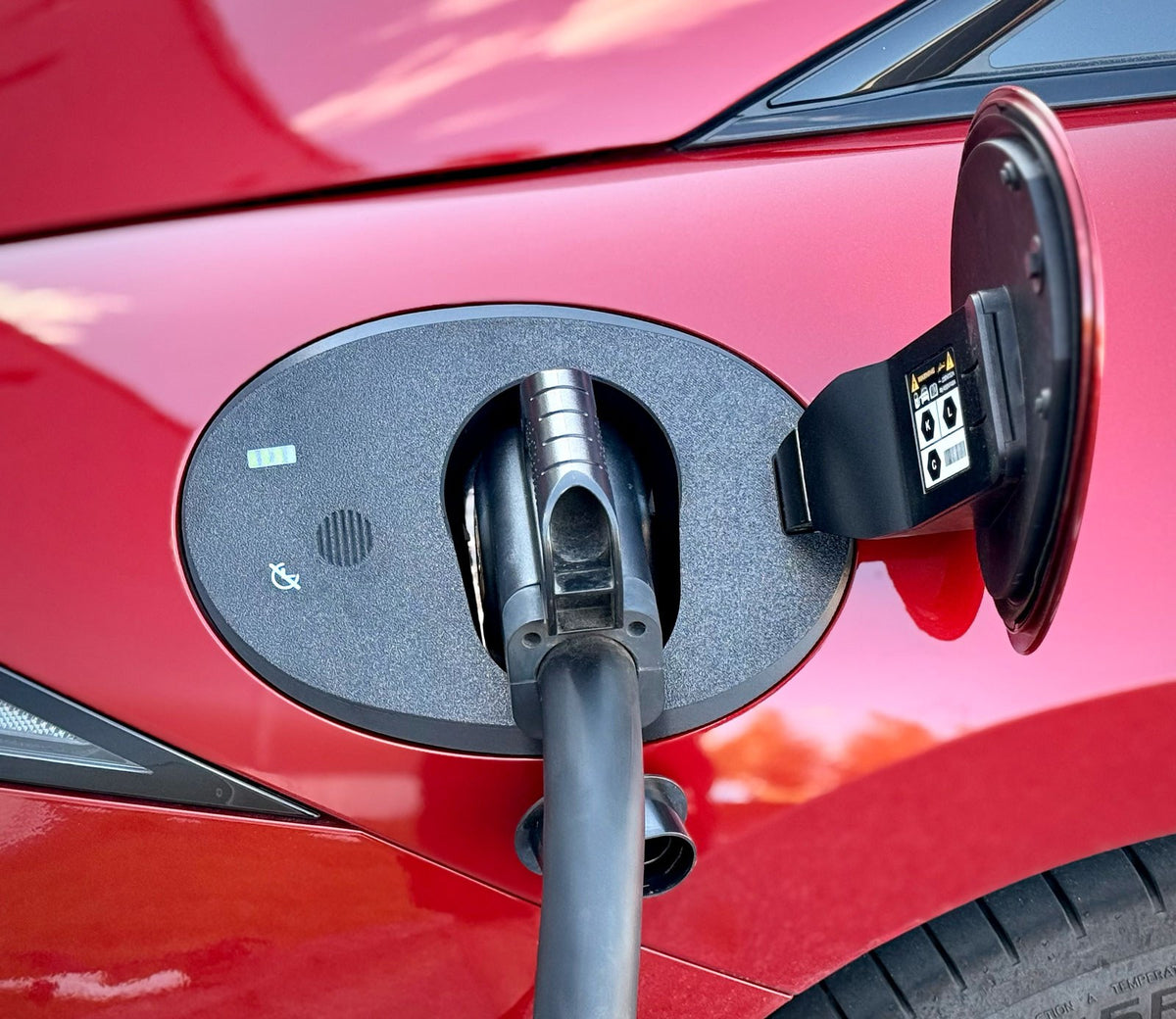 Laddportsskydd för Hyundai Ioniq 6