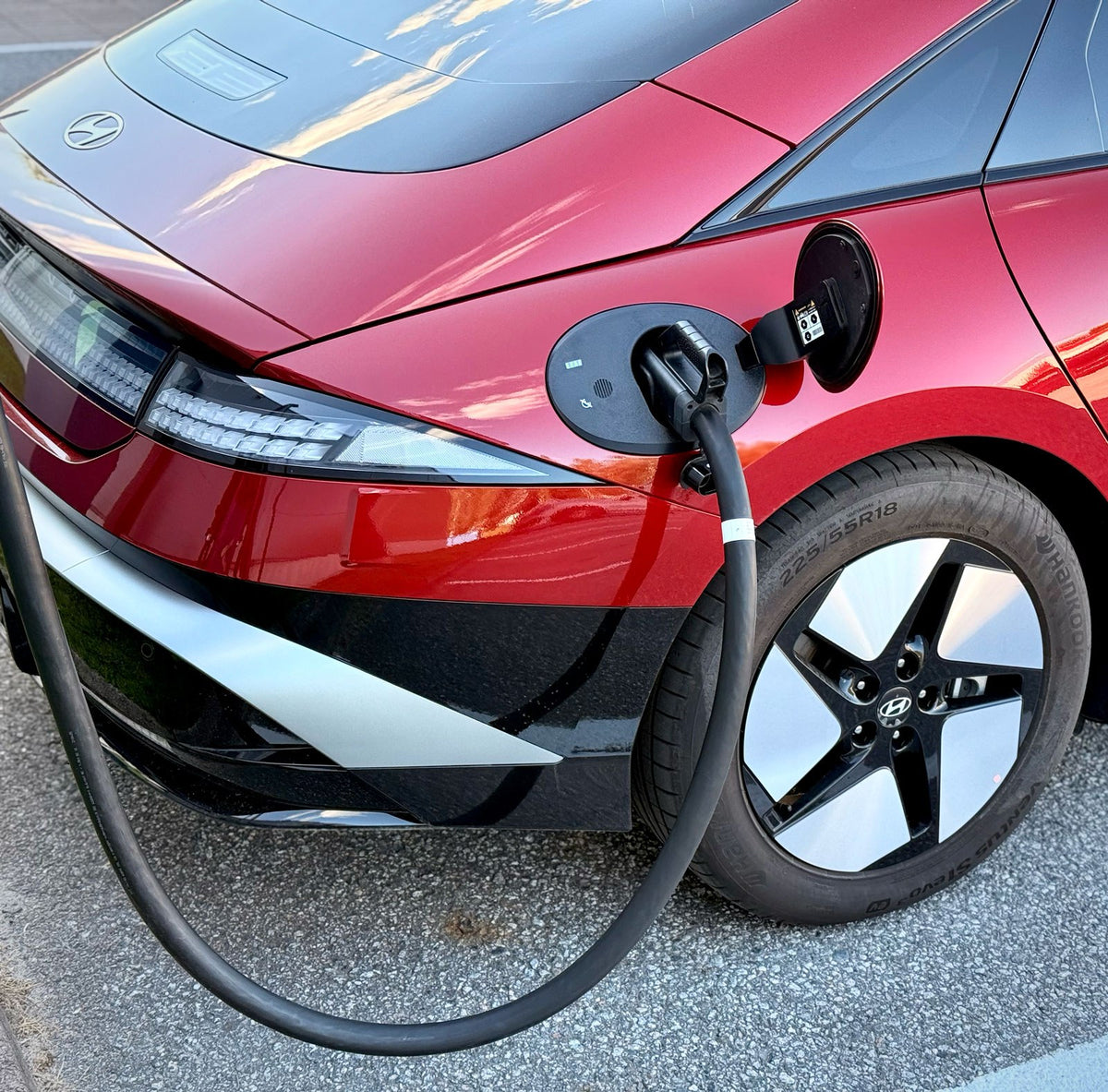 Laddportsskydd för Hyundai Ioniq 6