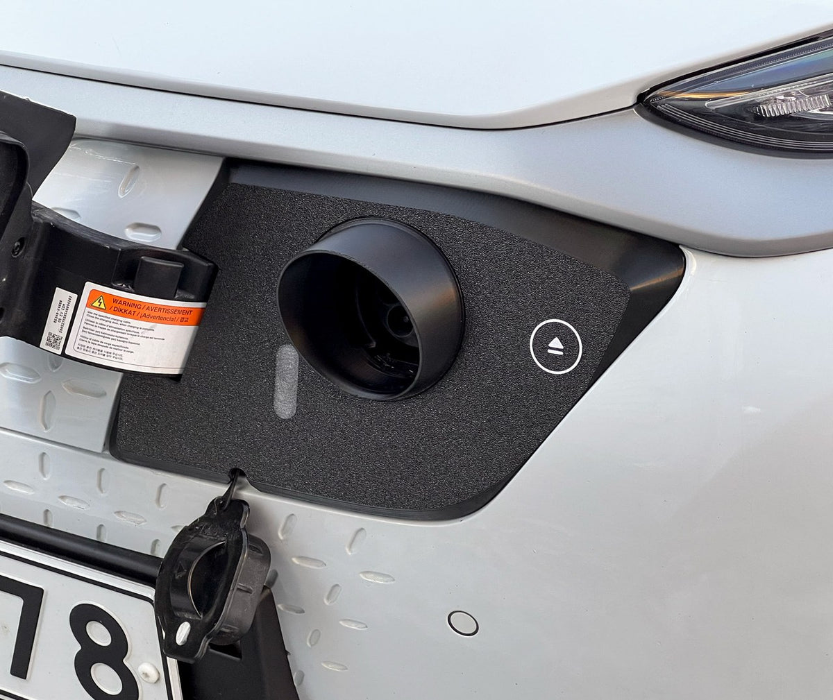 Laddportsskydd för Hyundai Kona Elektro
