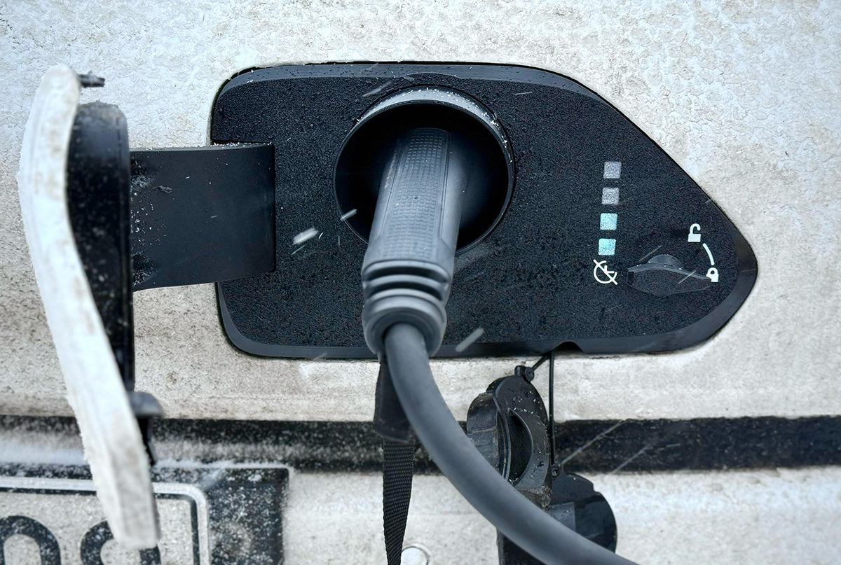 Laddportsskydd för Hyundai Kona Elektro