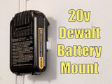 DeWalt 20V smal batterihållare för vägg