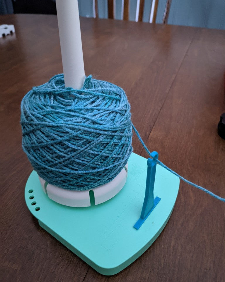 Yarn Valet-garnhållare med trådföring – förhindrar trassel