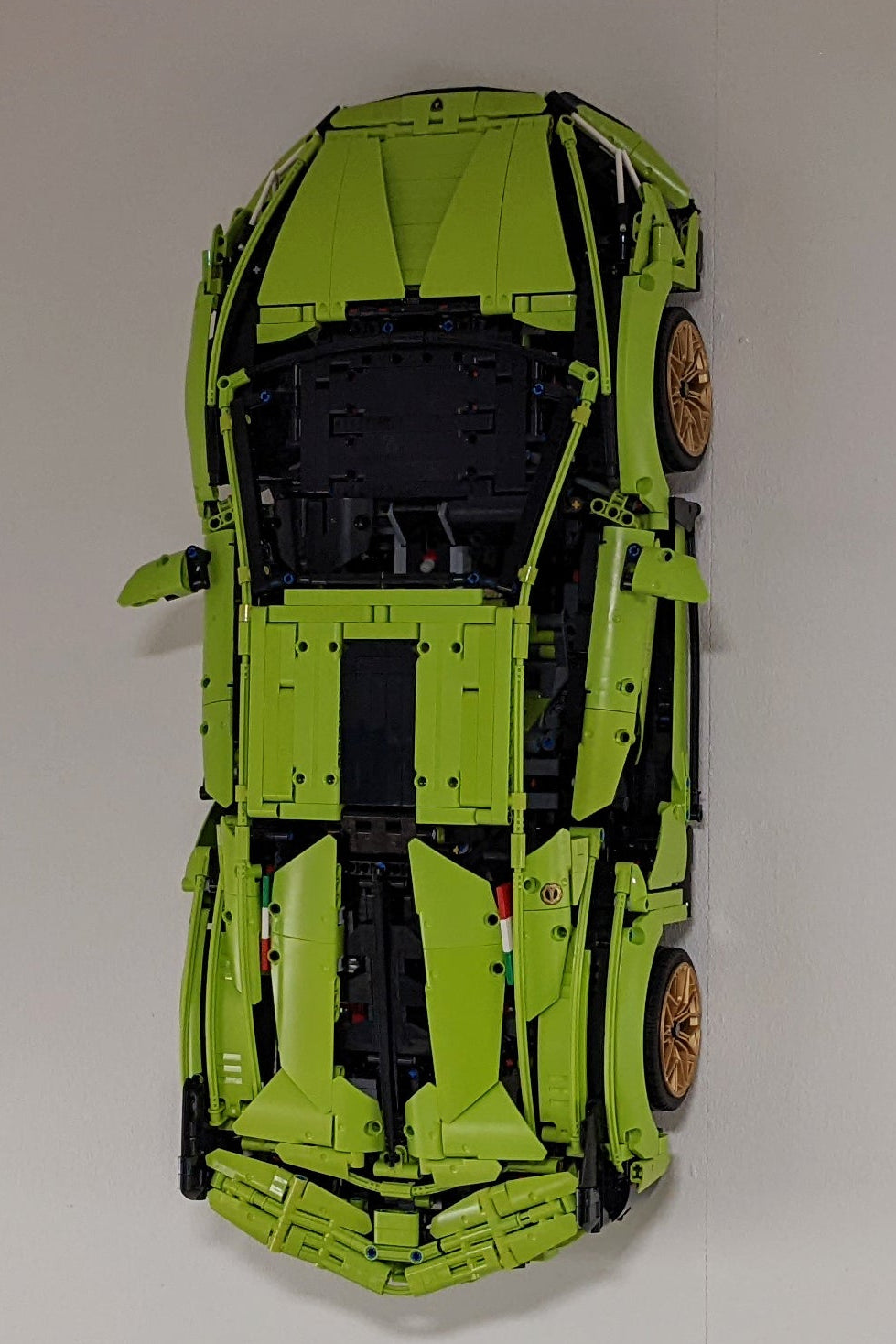 Väggfäste för LEGO Lamborghini Sián FKP 37 (42115)