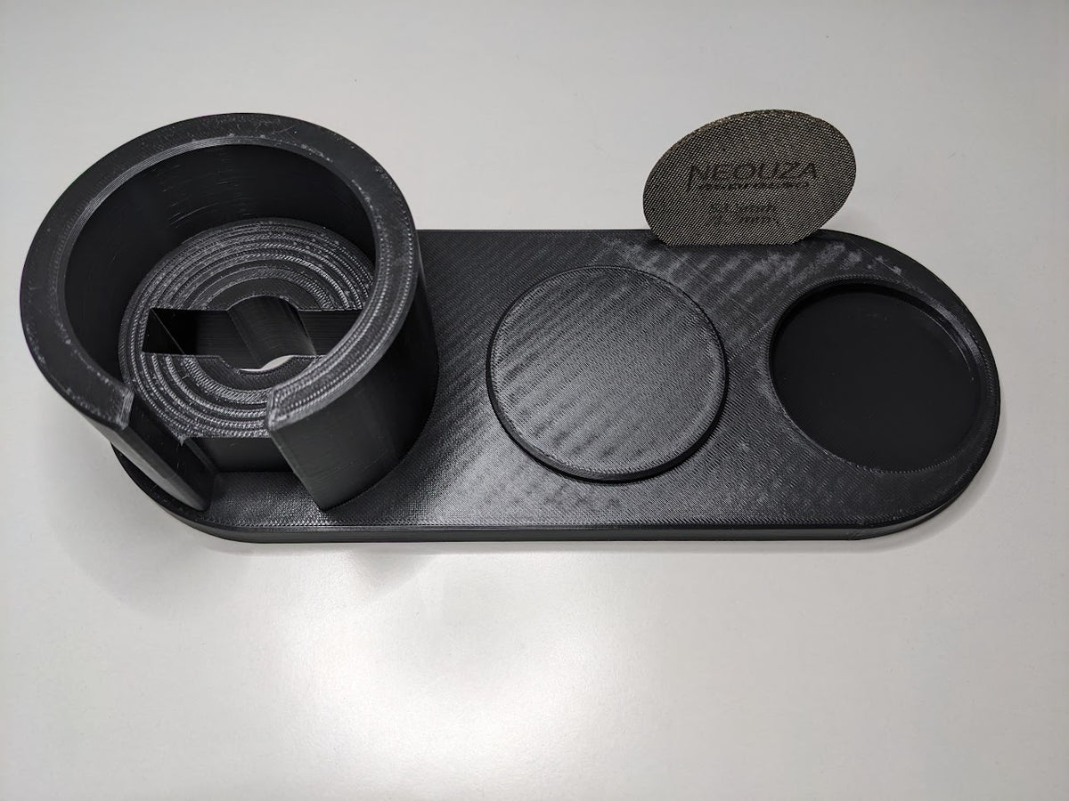 Breville/Sage tampningsstation med fack för metallnätfilter