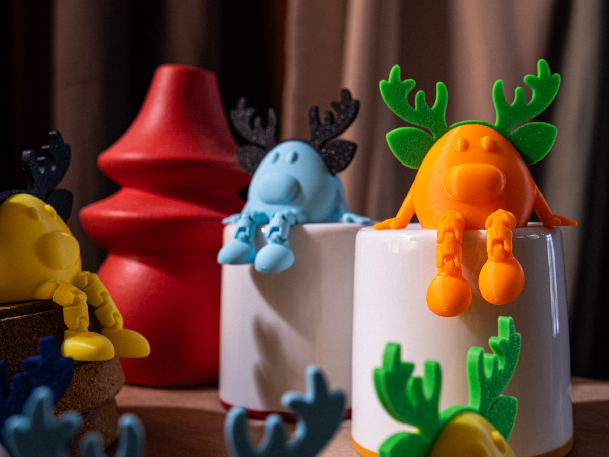 Liten renfigur till jul