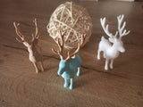 Renfigur till jul med eleganta horn